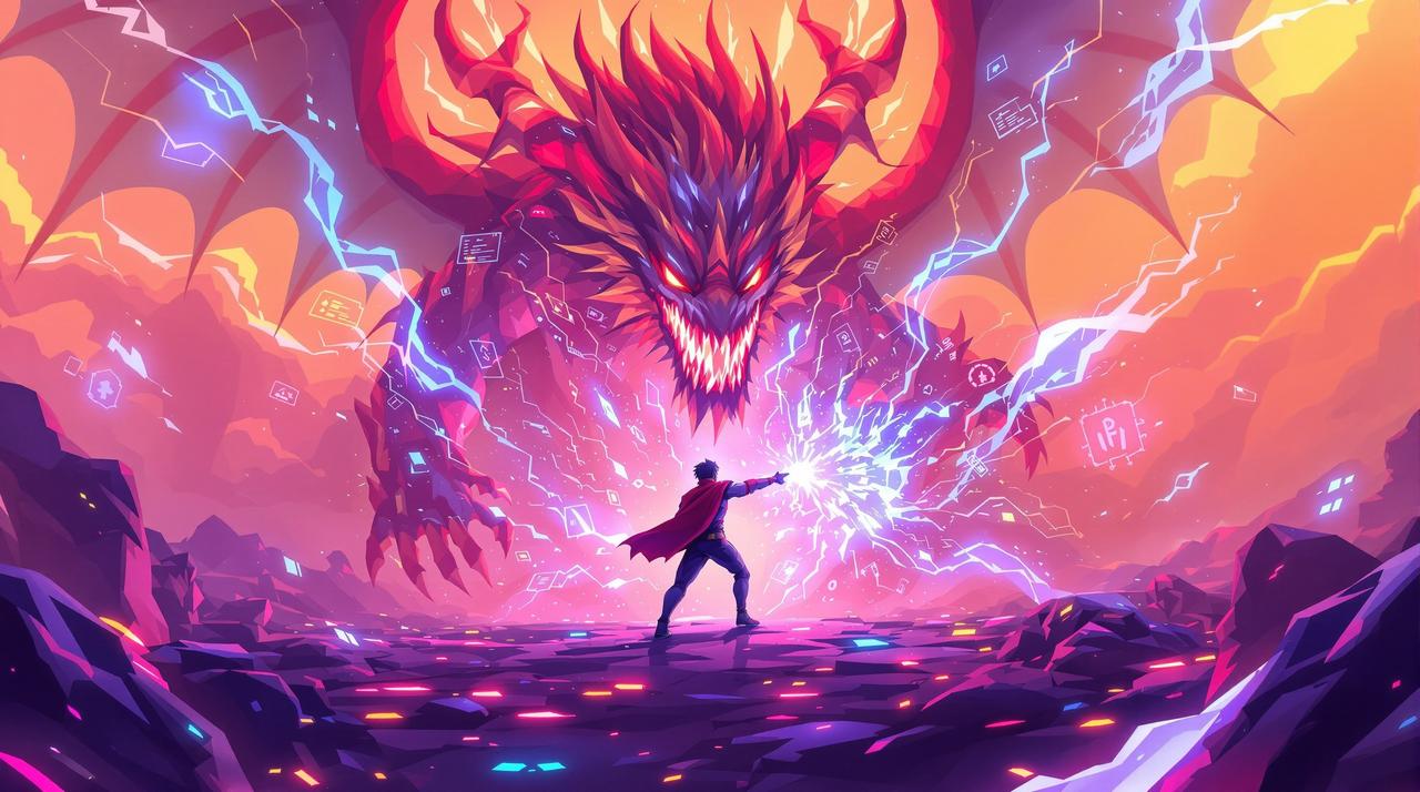 黄果魔改版短剧集 - 打工人的逆袭 终极BOSS战！代码之力全开